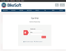 Tablet Screenshot of customer.bikesoft.net